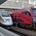 Da, wo sich Frankreich und Österreich treffen: TGV und railjet in München