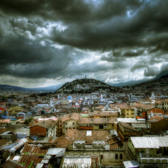 The centre of Quito