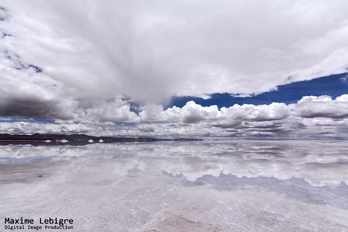 Reflection del Salar de Uyuni - Bolivia