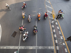 Motorroller in Bangkok