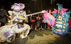 Mardi Gras Indians on St. Joseph's Day, Central City, New Orleans, March 19, 2015