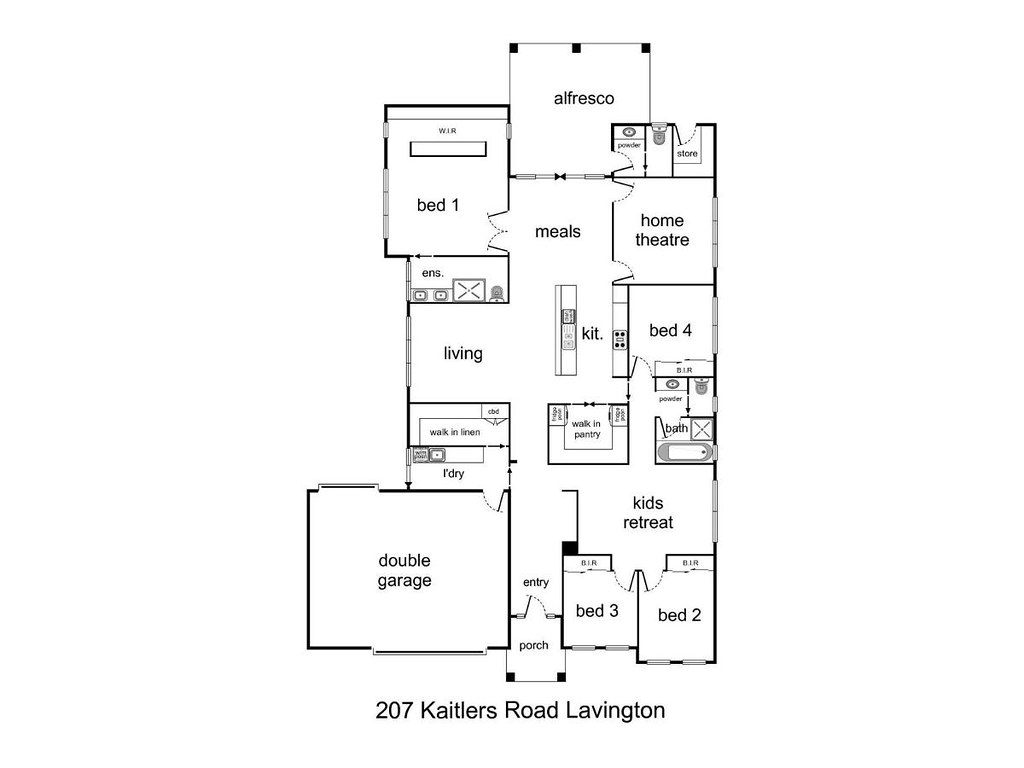207 Kaitlers Road, Lavington NSW 2641 floorplan