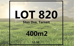 Lot 820, Stan Dve, Tarneit VIC
