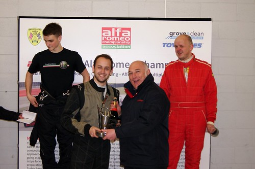 Alfa Romeo Championship - Silverstone 2015 - Podium & Prize-giving
