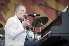 Jerry Lee Lewis at Jazz Fest 2015, Day 6, May 2