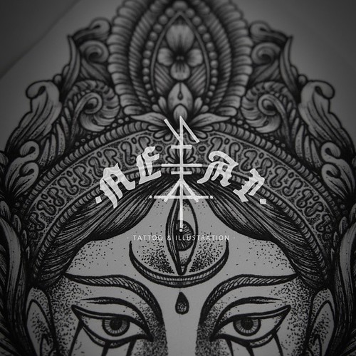 Teasing. Maha Kali. #nealpanda #tattoo #flash #mahakali #kali #dot #dotwork  #darkartists #mandala - a photo on Flickriver
