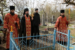 119. Панихида на городском кладбище г.Святогорск