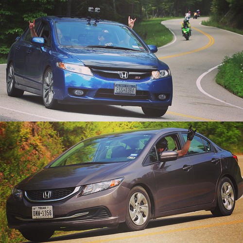 #tbt The Dragon in my Civic: 2012. Rental Civic: 2015 • <a style="font-size:0.8em;" href="http://www.flickr.com/photos/20810644@N05/17335173283/" target="_blank">View on Flickr</a>