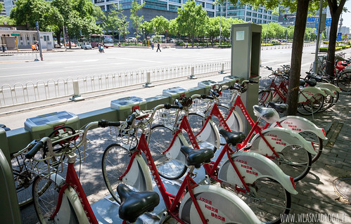 Miejskie rowery w Pekinie