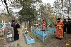 111. Панихида на городском кладбище г.Святогорск