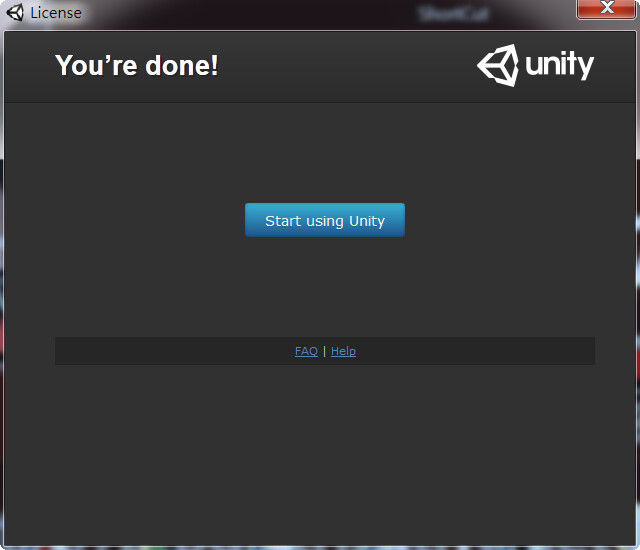 [Unity] Unity Install