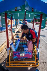 The ice-cream bicycle in Tehuacan.