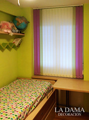 Cortina Vertical lamas 89mm habitación juvenil • <a style="font-size:0.8em;" href="http://www.flickr.com/photos/67662386@N08/26772685166/" target="_blank">View on Flickr</a>