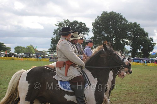 The 8th Texas Cavalry as part of the US Civil War Reenactment Society at the Shakerstone Festival 2016