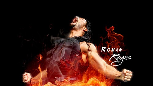 Roman Reigns On Fire WWE HD Wallpaper - Stylish HD Wallpapers - a photo on  Flickriver