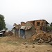 A house destroyed by the earthquake in Gorkha district, Nepal