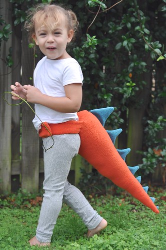 up kids diy costume play dress dinosaur childrens tails