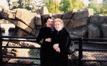 my aunt helen and grandma Rose, Minneapolis zoo
