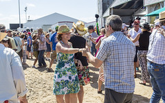 Zydeco Dancers at Jazz Fest 2015, Day 4, April 30
