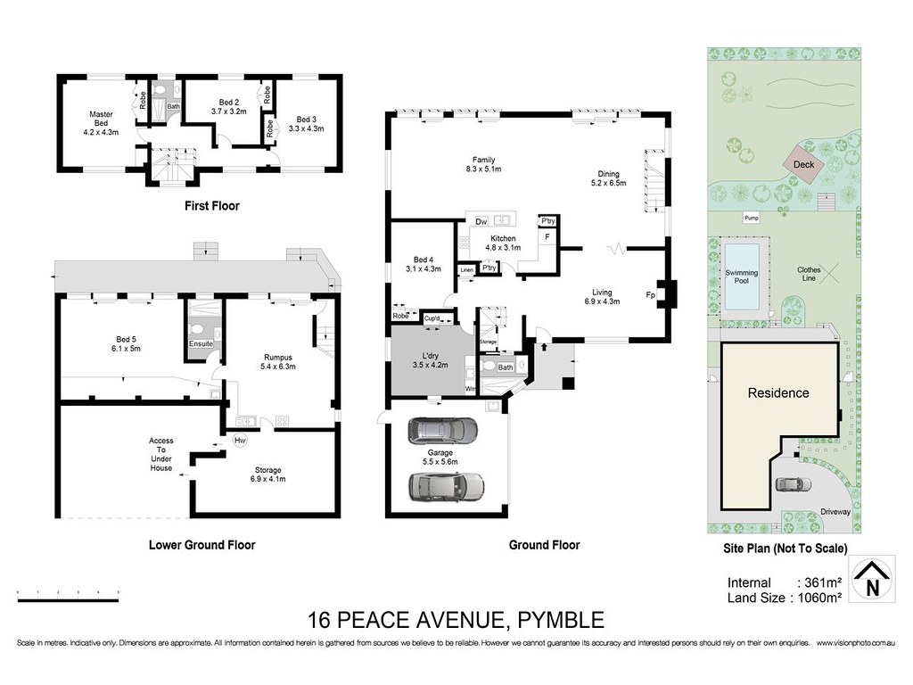 16 Peace Avenue, Pymble NSW 2073 floorplan