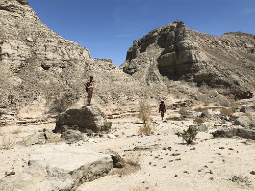 A naked hike in the Mecca Hills