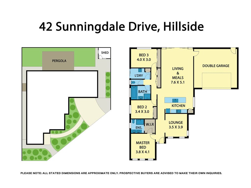 42 Sunningdale Drive, Hillside VIC 3037 floorplan