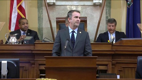 Gov. Ralph Northam delivers State of the Commonwealth speech, From FlickrPhotos