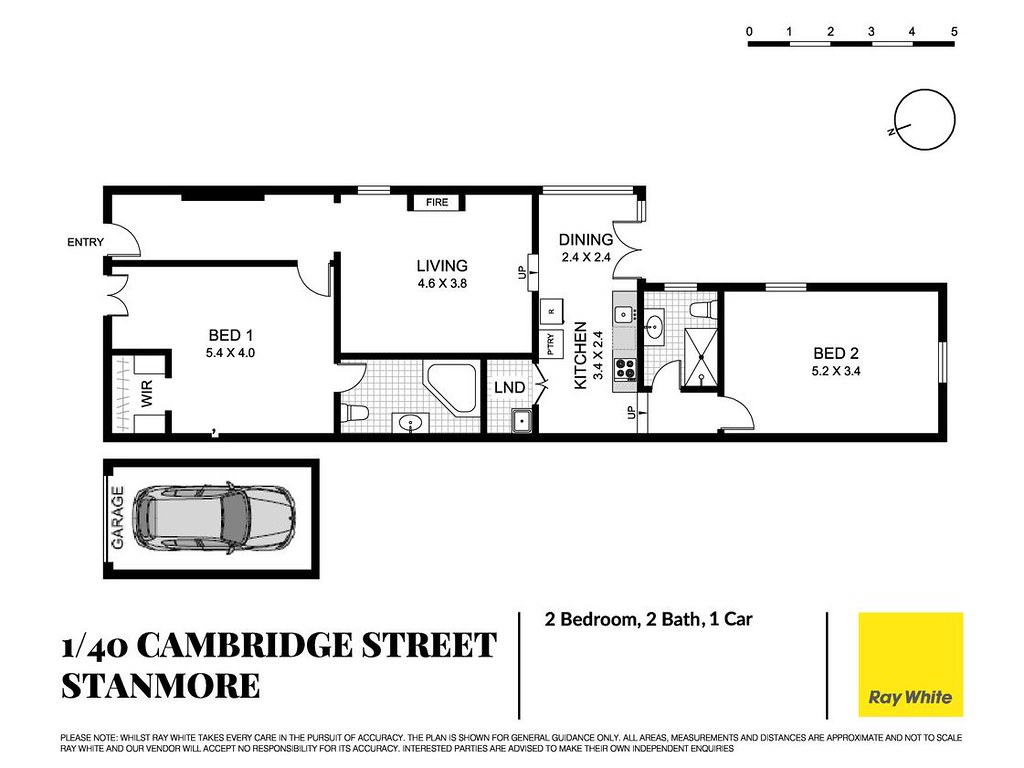 1/40 Cambridge Street, Stanmore NSW 2048 floorplan
