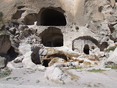 At the Vardzia cave monastery, 06.09.2013.