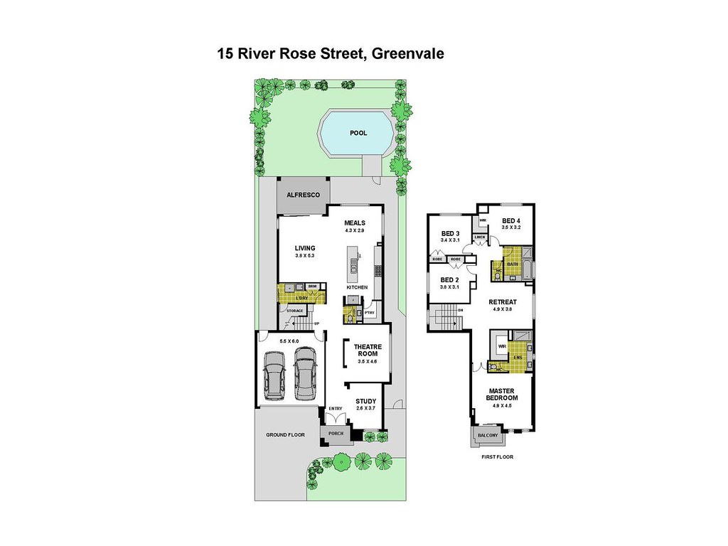 15 River Rose Street, Greenvale VIC 3059 floorplan