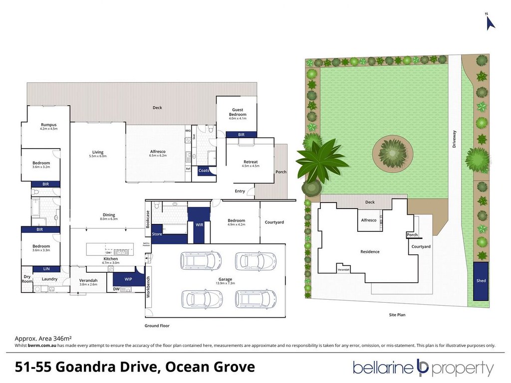 51-55 Goandra Drive, Ocean Grove VIC 3226 floorplan