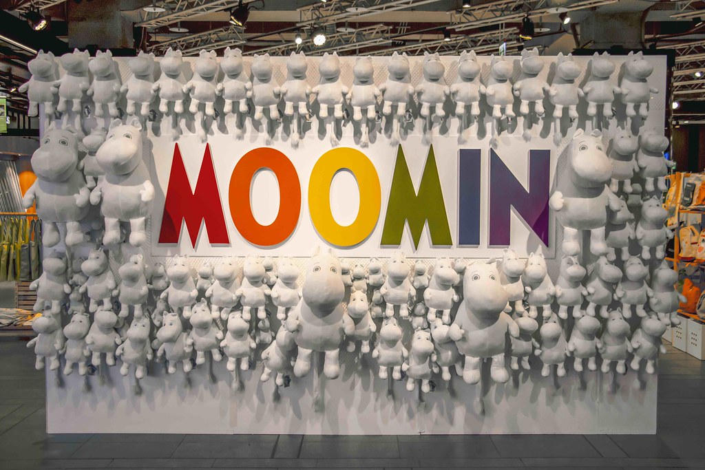 1. 芬蘭療癒精靈嚕嚕米(MOOMIN)主題商品展進駐三創1F十二立方