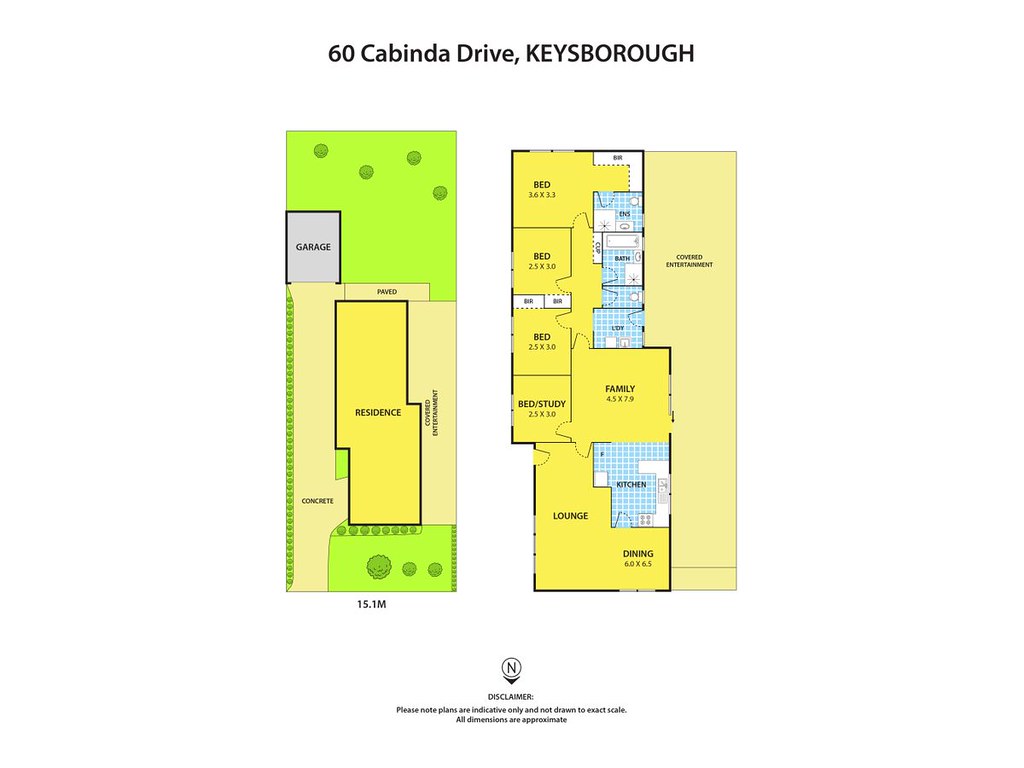 60 Cabinda Drive, Keysborough VIC 3173 floorplan
