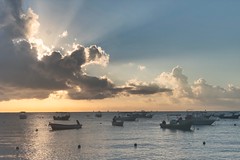 Sunrise on Boats