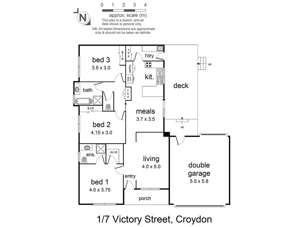 1/7 Victory Street, Croydon VIC 3136 floorplan
