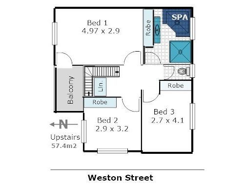 17 Weston Street, Dulwich Hill NSW 2203 floorplan