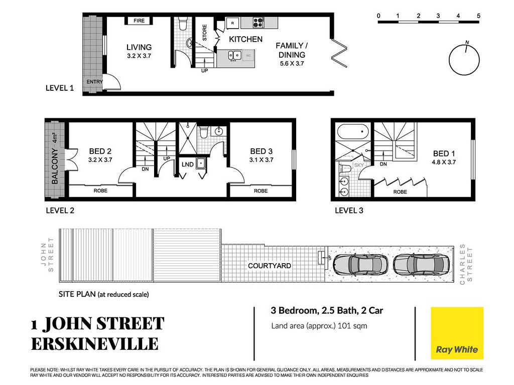 1 John Street, Erskineville NSW 2043 floorplan