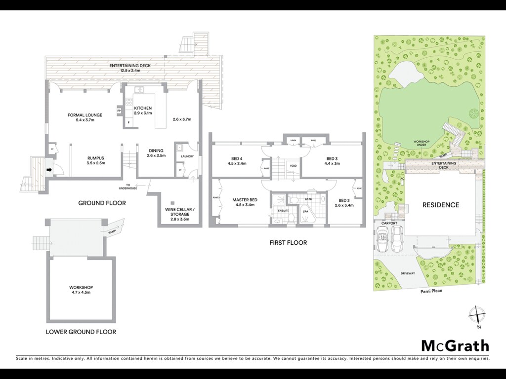22 Parni Place, Frenchs Forest NSW 2086 floorplan