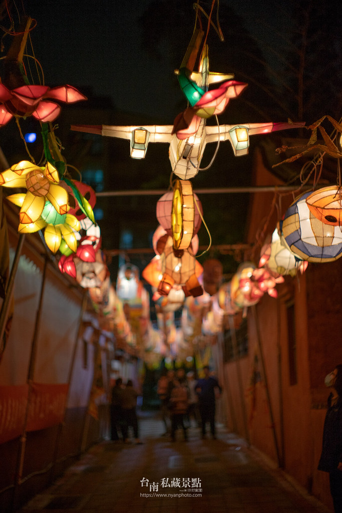 台南花燈2019 | 跟著在地人，穿梭在小巷賞花燈29