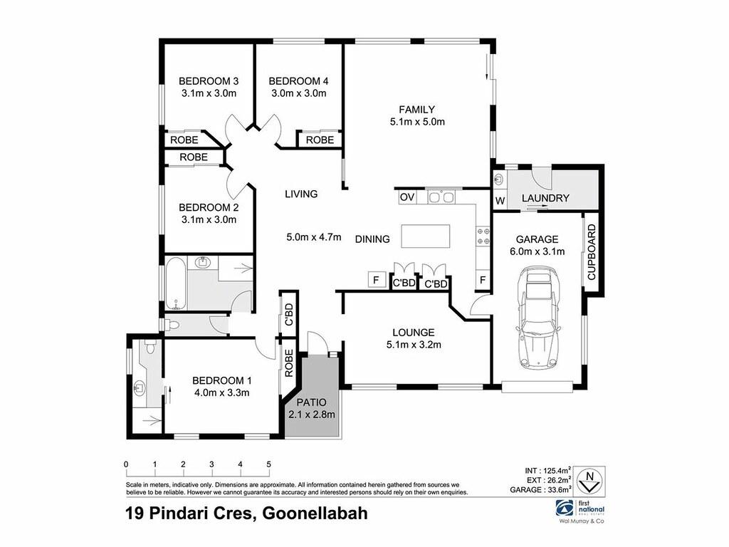 19 Pindari Crescent, Goonellabah NSW 2480 floorplan