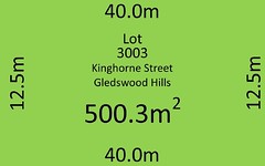 Lot 3003, 7 Kinghorne Street, Gledswood Hills NSW