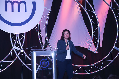 CapCon 2019 Governor Whitmer Speaking at by Michigan Municipal League (MML), on Flickr
