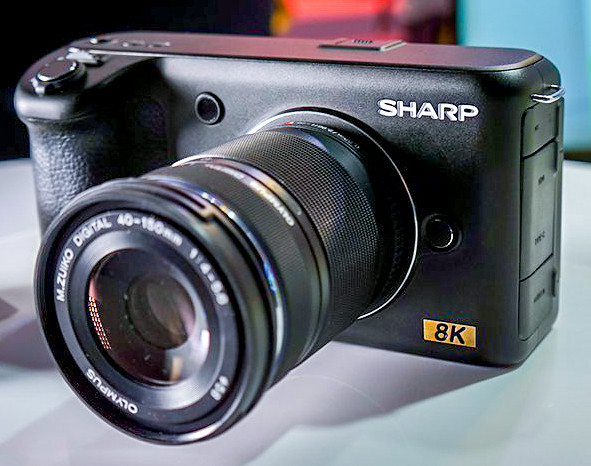 SHARP 8K Camera