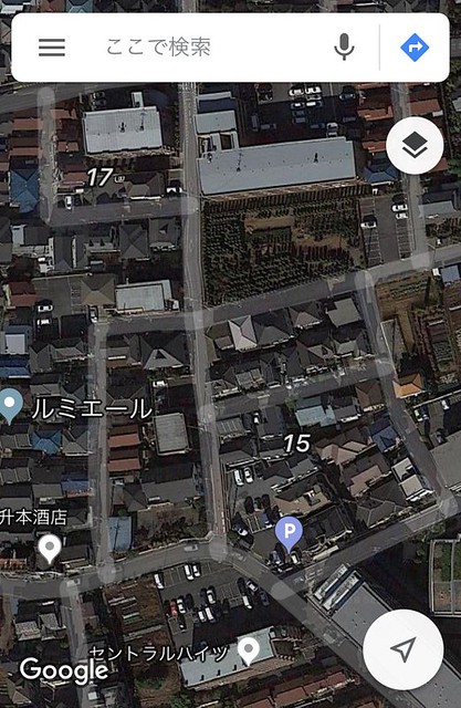 ブリリアの周りには月極駐車場が沢山あるの...