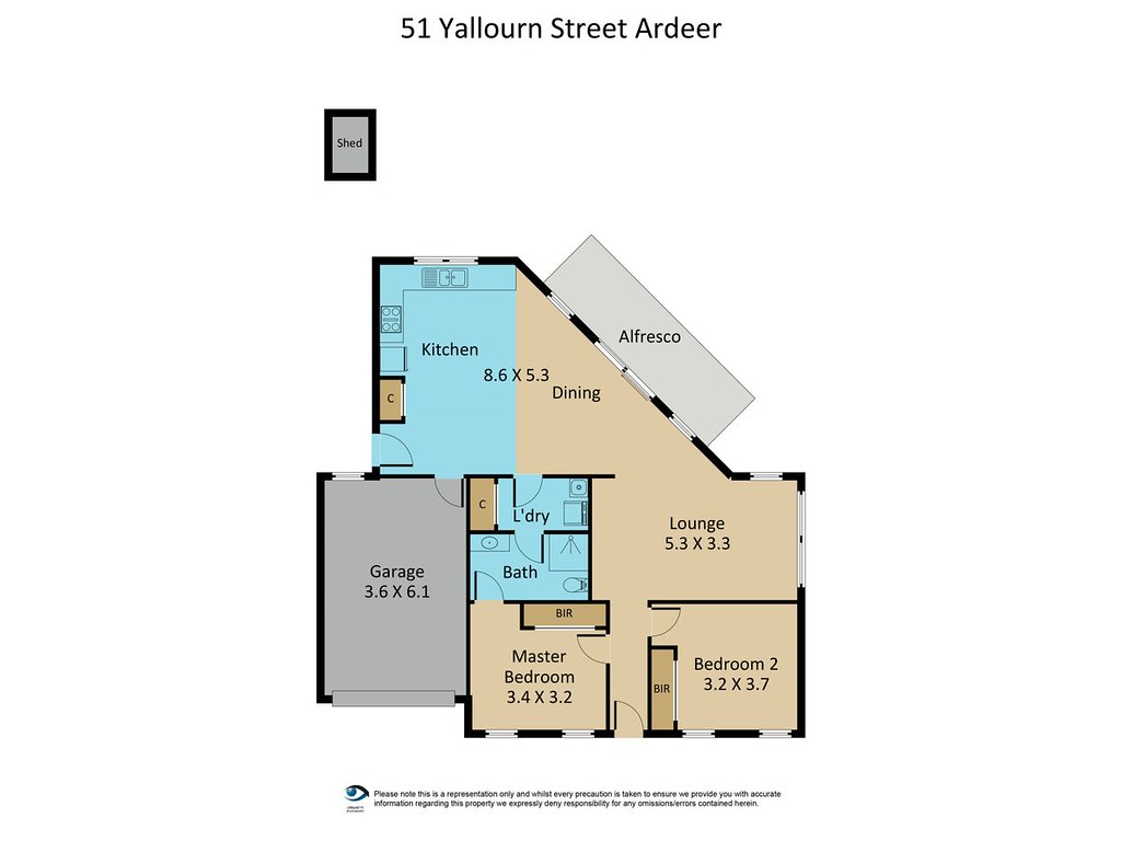 51 Yallourn Street, Ardeer VIC 3022 floorplan