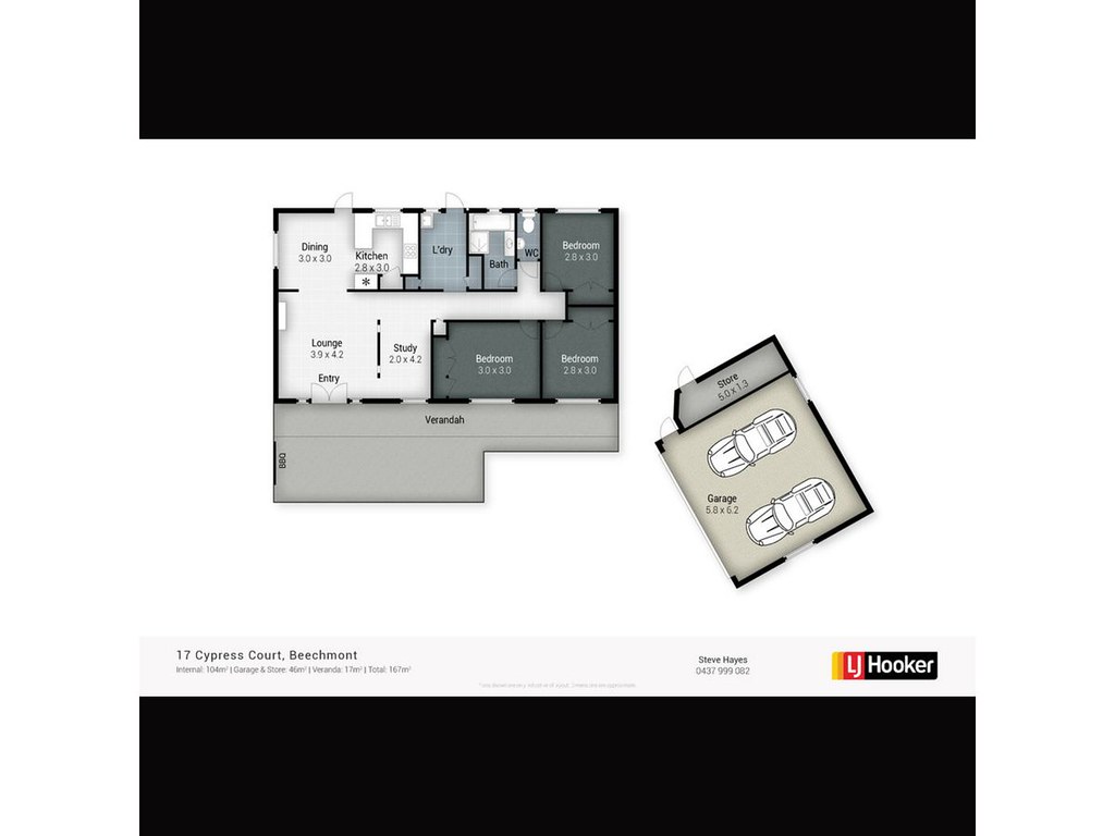 17 Cypress Court, Beechmont QLD 4211 floorplan