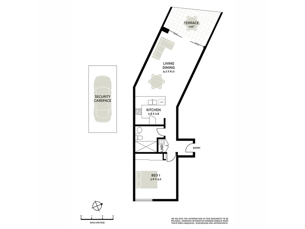 405/7 Gibbons Street, Redfern NSW 2016 floorplan