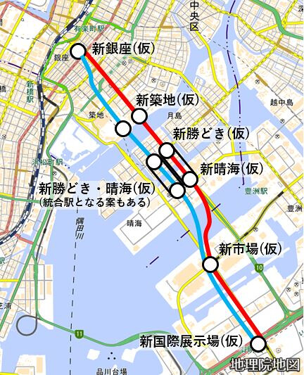 東京都の地下鉄新線構想が前進、つくば～東...