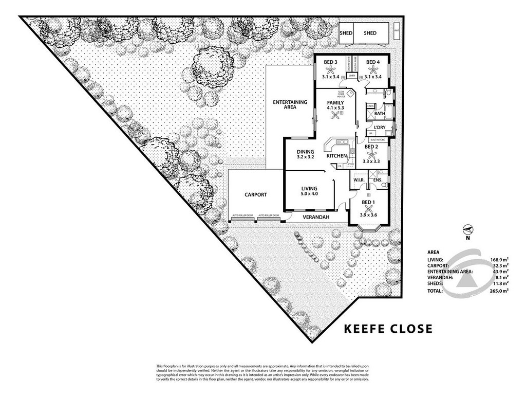 11 Keefe Close, Littlehampton SA 5250 floorplan