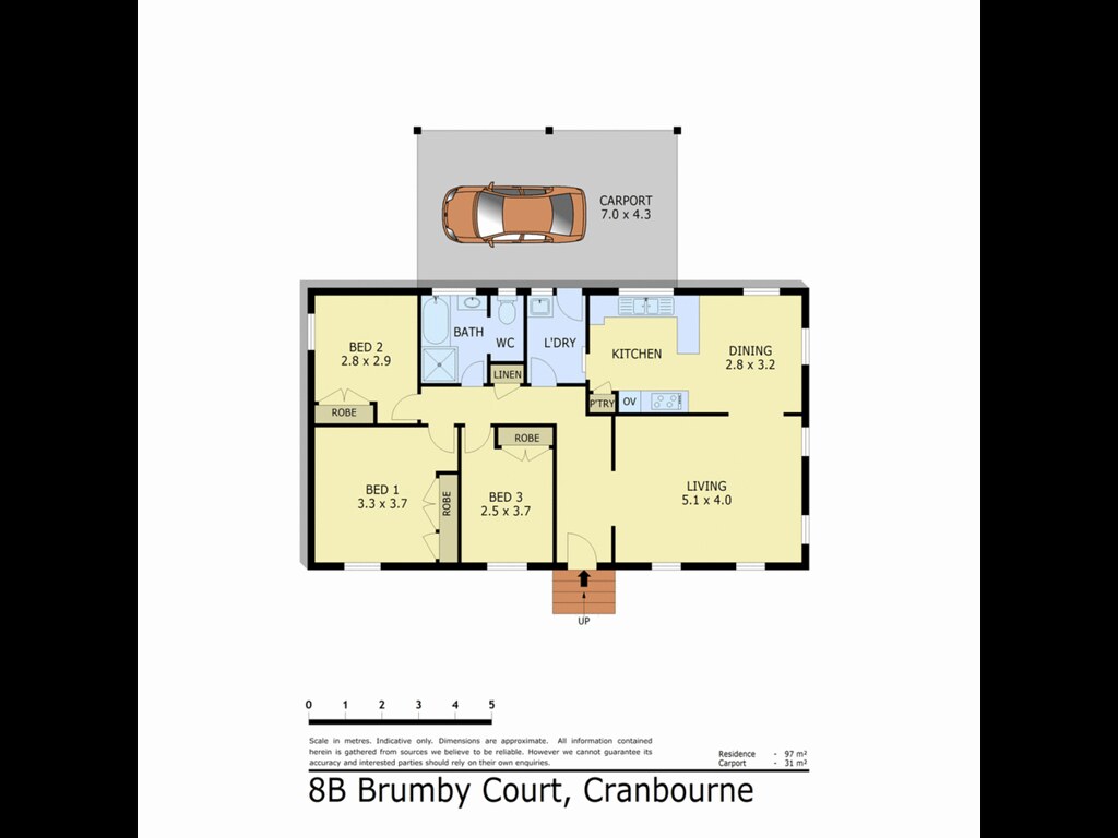 8B Brumby Court, Cranbourne VIC 3977 floorplan